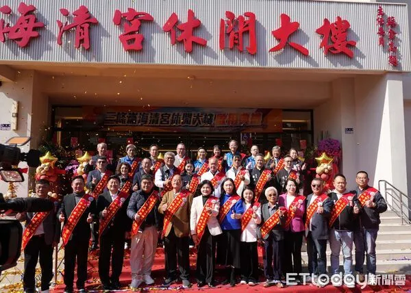 ▲香火鼎盛的三條崙海清宮,結合新建休閒大樓,持續深化信仰與地方連結。(圖/記者游瓊華翻攝)