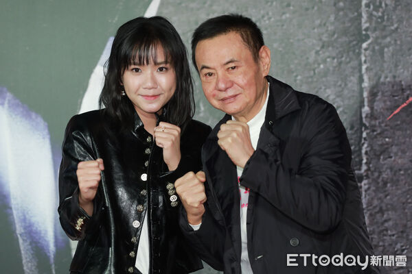 ▲▼《恨女的逆襲》首映會-林怡婷、蔡振南。(圖/記者周宸亘攝)