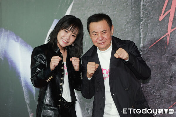 ▲▼《恨女的逆襲》首映會-林怡婷、蔡振南。(圖/記者周宸亘攝)