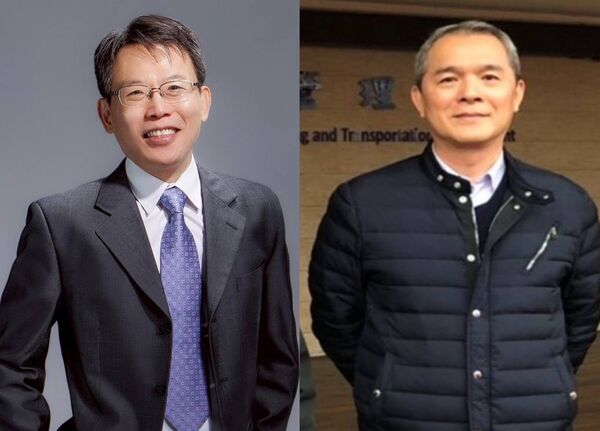▲蘇建榮將接基隆港務分公司總經理(左),宋益進將接花蓮港務分公司總經理。(圖/取自兩港官網)