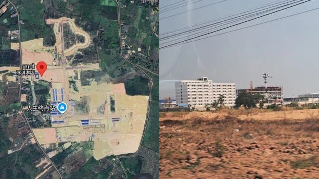 ▲▼KK園區2.0!柬埔寨邊境驚見「最新詐騙園區」 宛如巨型監獄。(圖/翻攝中國報)