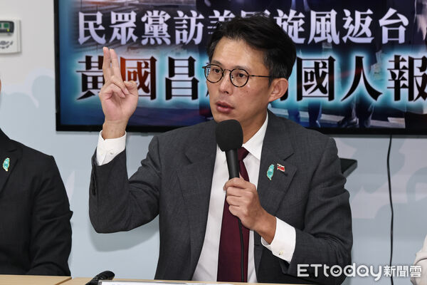 ▲▼ 民眾黨訪美團返台記者會-黃國昌 。(圖/記者黃克翔攝)