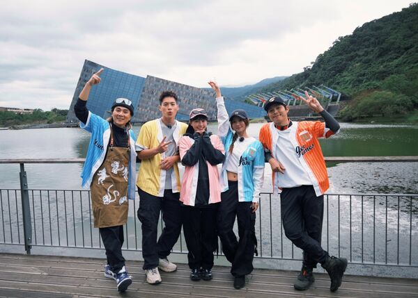 ▲▼《飢餓遊戲》王仁甫(左起、孫協志、峮峮、蔡黃汝、許孟哲。(圖/中視提供)