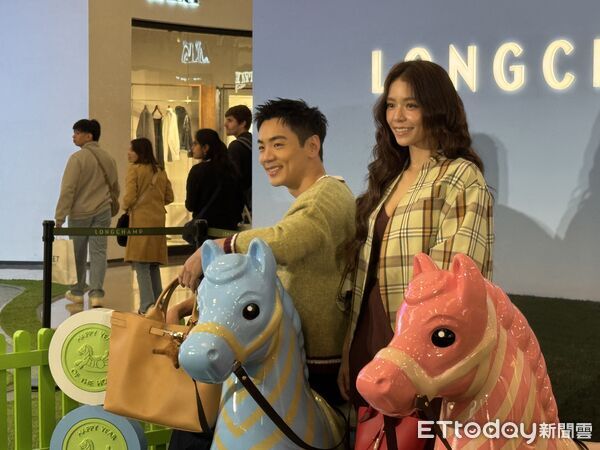 ▲禾浩辰、宋芸樺一同出席活動。(圖/記者黃庠棻攝)