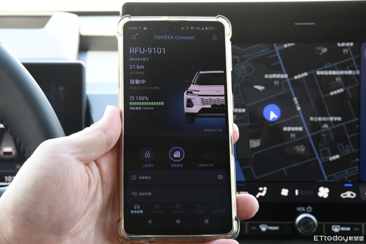 ▲TOYOTA RAV4。(圖/記者徐煜展攝)