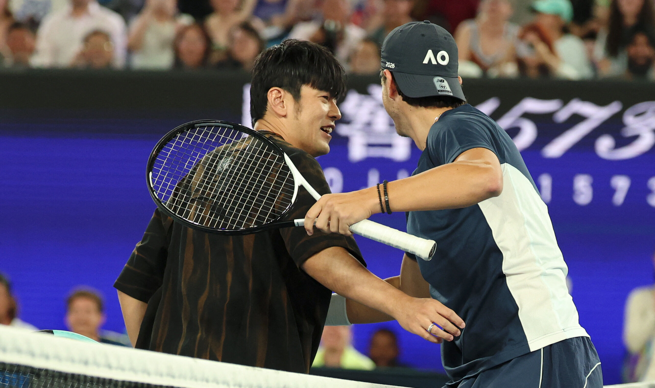 ▲▼周杰倫澳網一分滿貫賽。(圖/路透社)