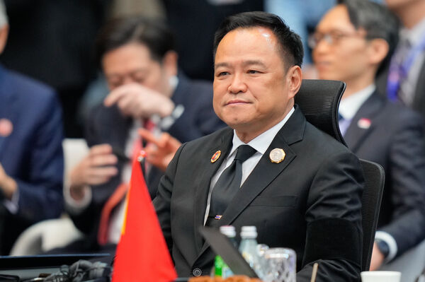 ▲▼ 泰國總理阿努廷(Anutin Charnvirakul)。(圖/達志影像/美聯社)