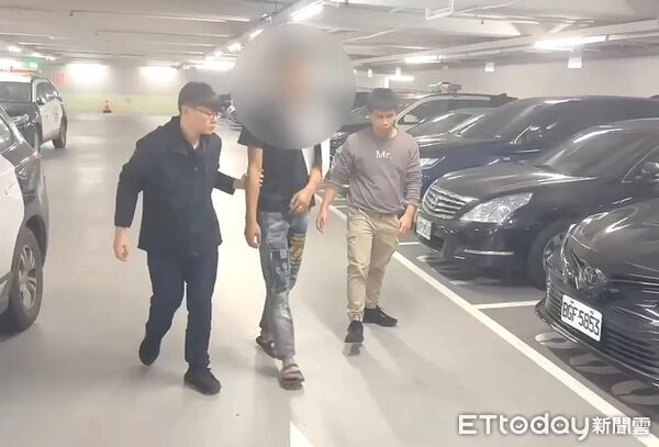 ▲林男不滿宋男借錢口氣不佳,持刀對其揮砍遭警方逮捕。(圖/記者陸運陞翻攝)