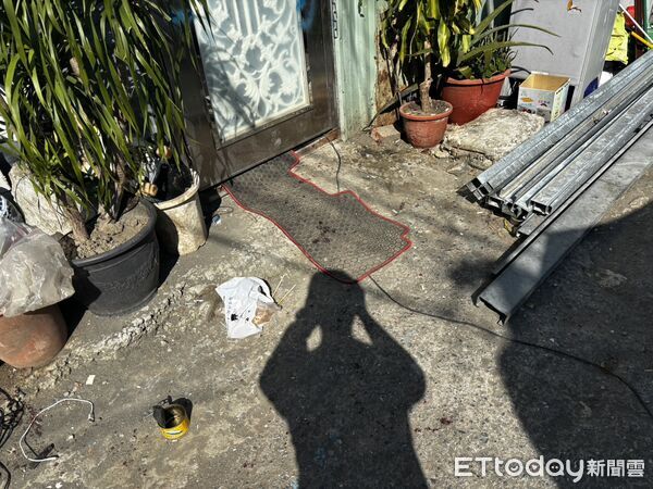 ▲林男不滿宋男借錢口氣不佳,持刀對其揮砍遭警方逮捕。(圖/記者陸運陞翻攝)