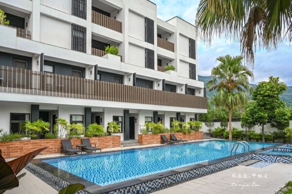 ▲▼「元湯溫泉居民宿」花蓮瑞穗溫泉住宿推薦!房內有獨立湯屋,戶外游泳池超美。(圖/部落客周花花提供)