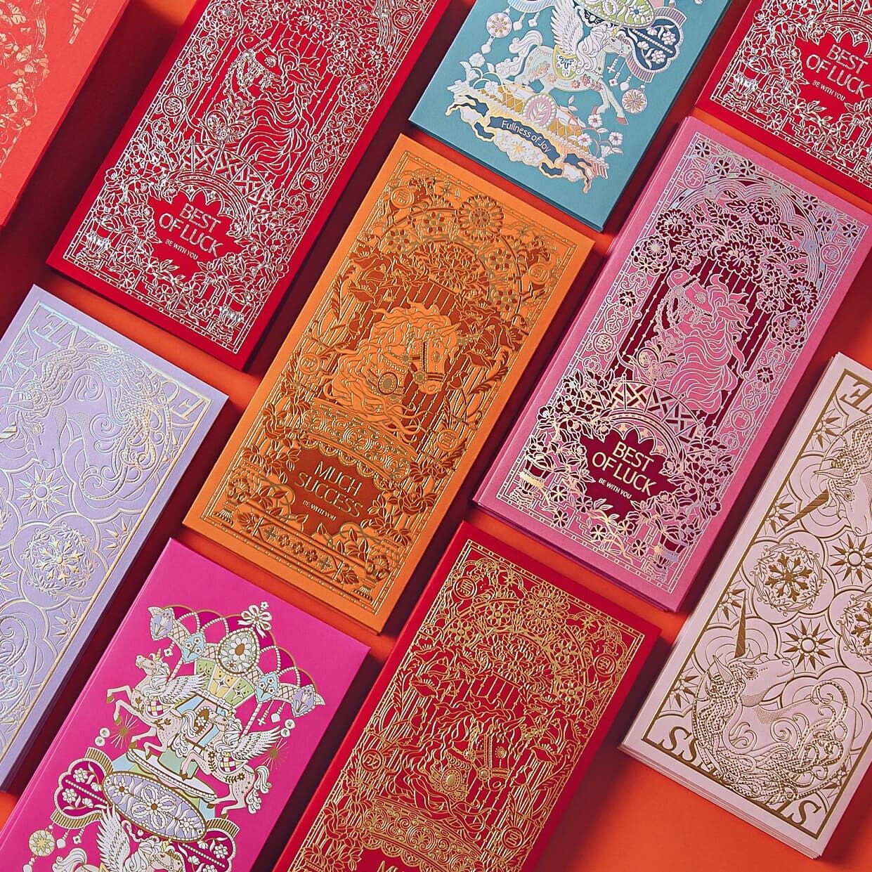 ▲紅包春聯 。(圖/Pinkoi提供)