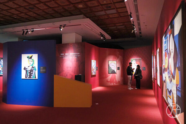 ▲▼2026中正紀念堂展覽推薦「永恆畢卡索光影藝術展:藝術、繆思與知己」。(圖/部落客JJ.Hsu提供)