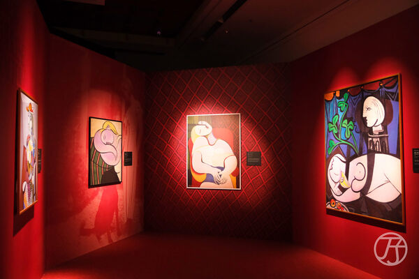 ▲▼2026中正紀念堂展覽推薦「永恆畢卡索光影藝術展:藝術、繆思與知己」。(圖/部落客JJ.Hsu提供)