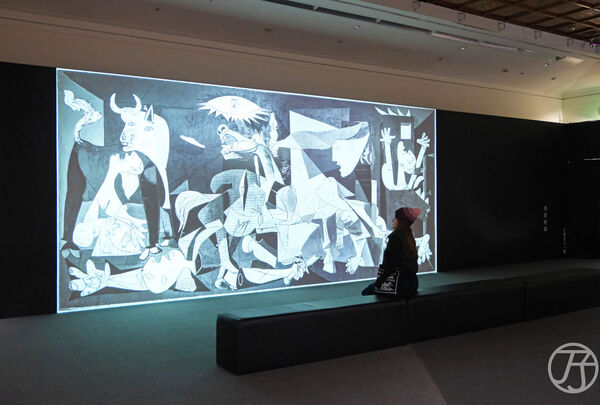 ▲▼2026中正紀念堂展覽推薦「永恆畢卡索光影藝術展:藝術、繆思與知己」。(圖/部落客JJ.Hsu提供)