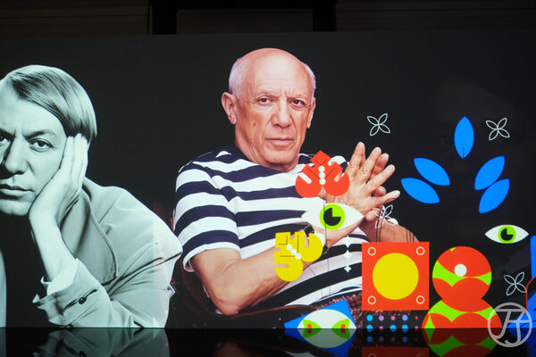 ▲▼2026中正紀念堂展覽推薦「永恆畢卡索光影藝術展:藝術、繆思與知己」。(圖/部落客JJ.Hsu提供)