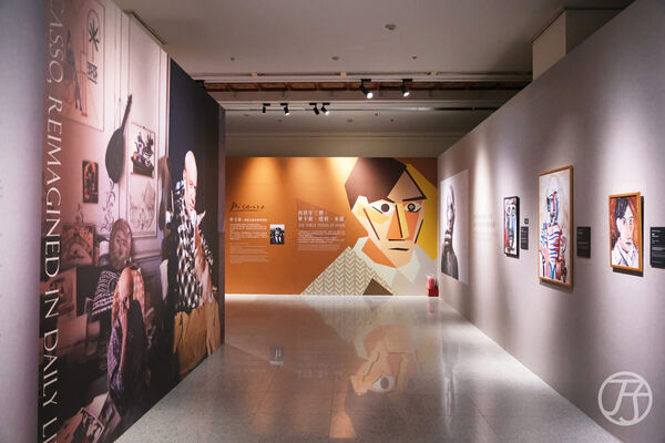 ▲▼2026中正紀念堂展覽推薦「永恆畢卡索光影藝術展:藝術、繆思與知己」。(圖/部落客JJ.Hsu提供)