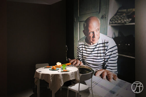 ▲▼2026中正紀念堂展覽推薦「永恆畢卡索光影藝術展:藝術、繆思與知己」。(圖/部落客JJ.Hsu提供)