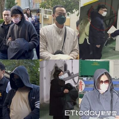 ▲太子集團台籍幹部李守禮(左上起)、林揚茂、陳韋志、邱子恩、陳麗珊、鄭巧枚。(資料照/記者劉昌松、黃哲民攝)