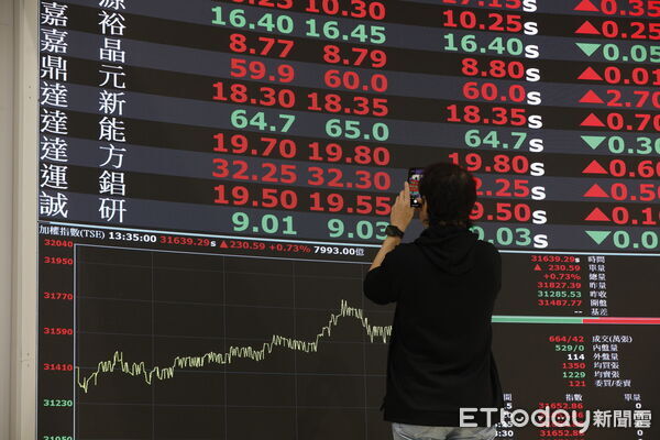▲台股示意照。(圖/記者湯興漢攝)