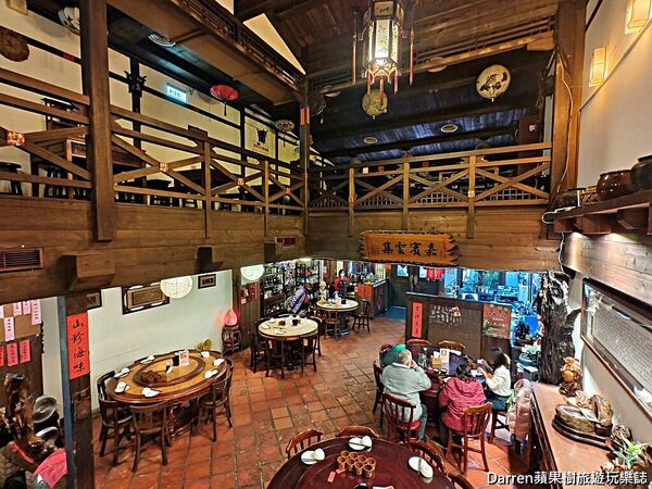 ▲▼新梅龍鎮復古餐廳。(圖/部落客Darren蘋果樹旅遊玩樂誌授權提供)