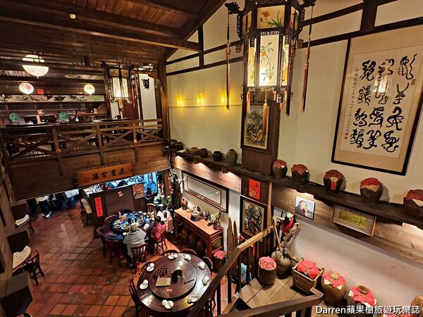 ▲▼新梅龍鎮復古餐廳。(圖/部落客Darren蘋果樹旅遊玩樂誌授權提供)