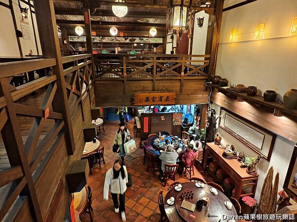 ▲▼新梅龍鎮復古餐廳。(圖/部落客Darren蘋果樹旅遊玩樂誌授權提供)