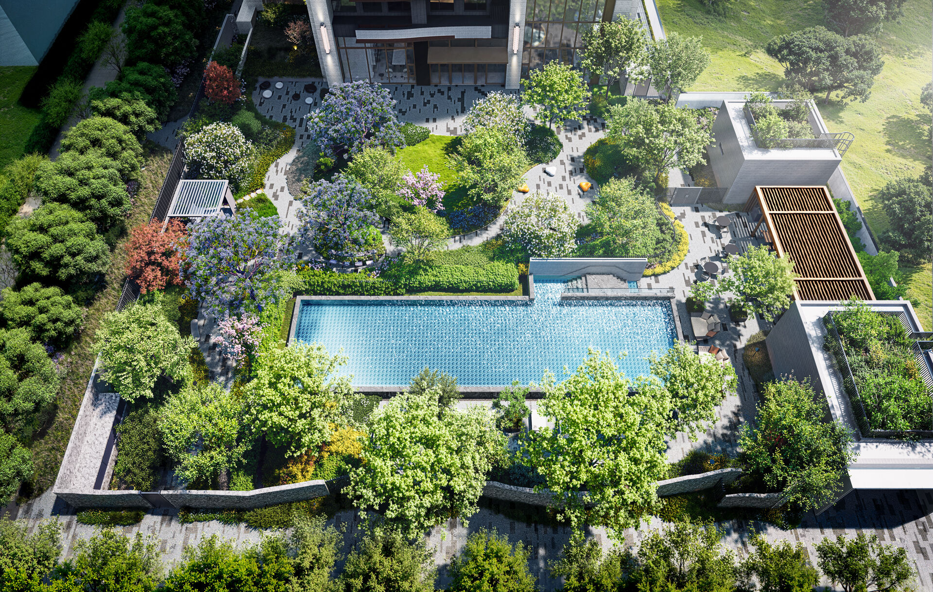 ▲▼北士科,三重,仁義重劃區,房價,凱越豐汎,凱越建設,輝達,AI,地王,泳池。(圖/業者提供)