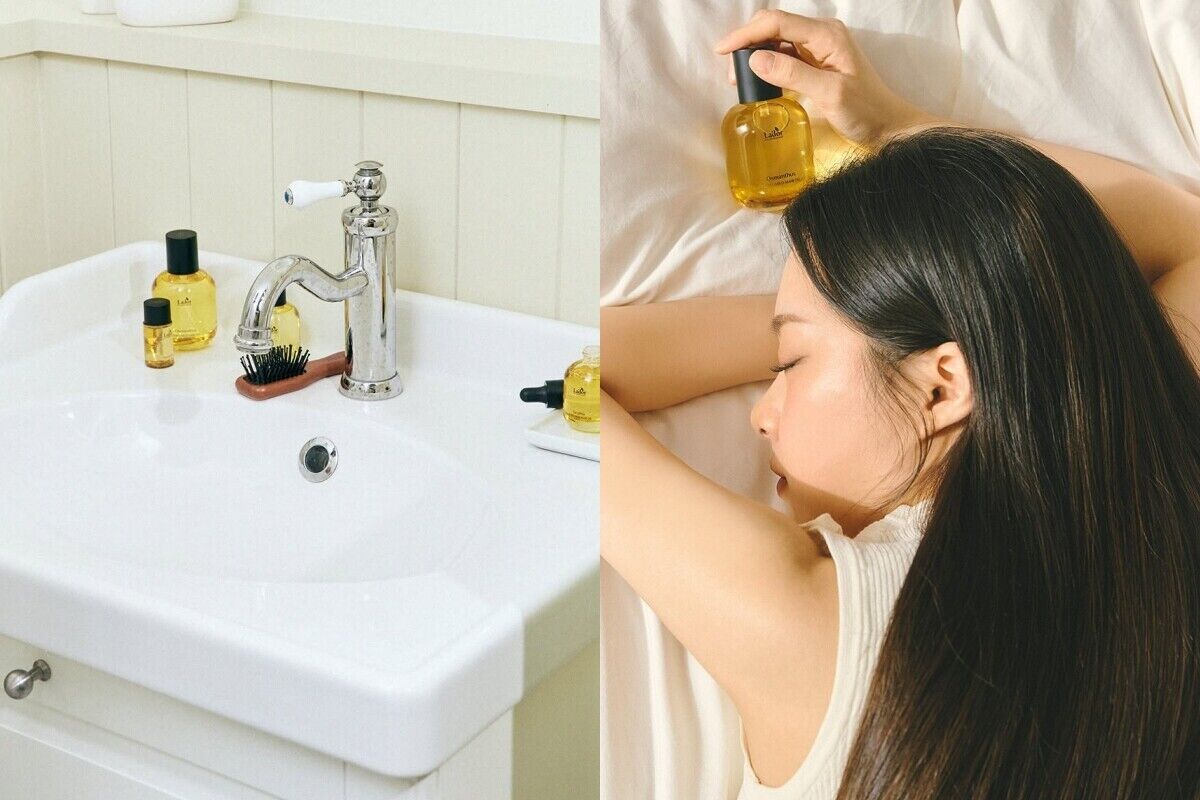 ▲居家護髮 。(圖/翻攝自IG)