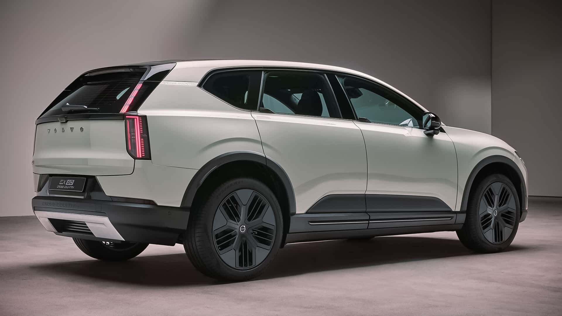 ▲Volvo帶來全新平台代表作EX60。(圖/翻攝自Volvo)