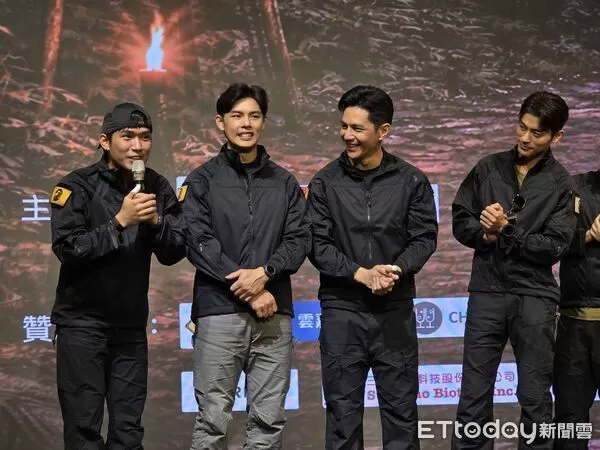 ▲祖雄曹佑寧等生存王二參賽。(圖/記者葉文正攝)