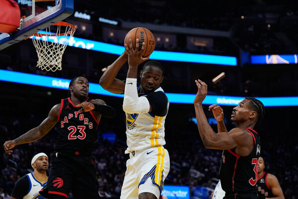 ▲勇士庫明加遭冷凍超過1個月,回歸首戰仍砍下20分好表現。(圖/達志影像/美聯社)