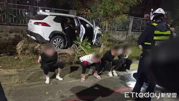 ▲▼高雄發生債務糾紛街頭追逐案。(圖/記者吳奕靖翻攝)