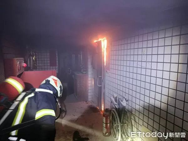 ▲▼基隆1死火警。(圖/記者郭世賢攝)