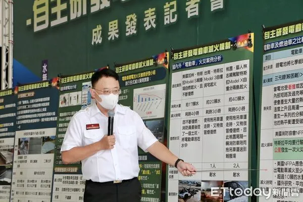 ▲台南消防局第六大隊大隊長邱淵明榮登「國際傑出發明家名人堂」,消防研發成果獲國際肯定。(圖/記者林東良翻攝,下同)