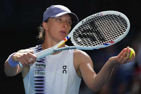 ▲斯威雅蒂(Iga Swiatek)。(圖/達志影像/美聯社)