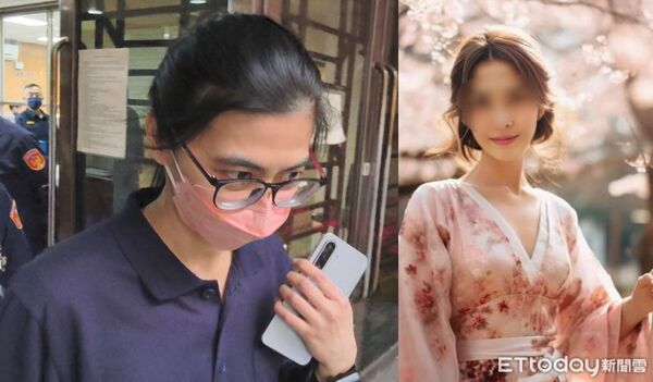 ▲▼精舍命案主嫌王薀(本名王江鎮)女護法之一的幹子昀,22日交保離開台北地院,飛奔衝入親友車中(圖/記者黃哲民攝)