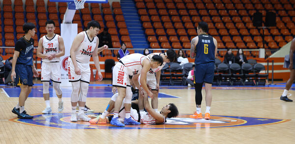 ▲台銀靠著多點開花破解黑鳶不敗金身。(圖/籃球協會提供)