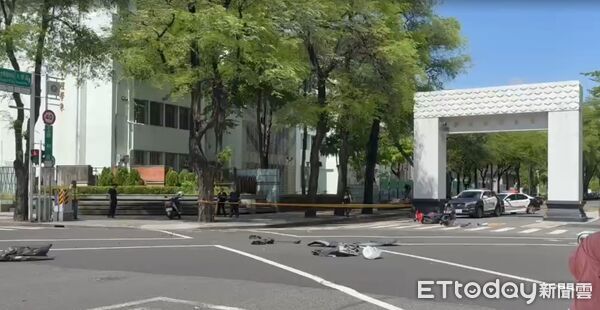 ▲台南市東區大學路與勝利路口2025年6月發生死亡車禍,劉女駕車爆衝闖紅燈釀成多車連環撞而發生死傷,檢察官依法起訴。(記者林東良翻攝,下同)