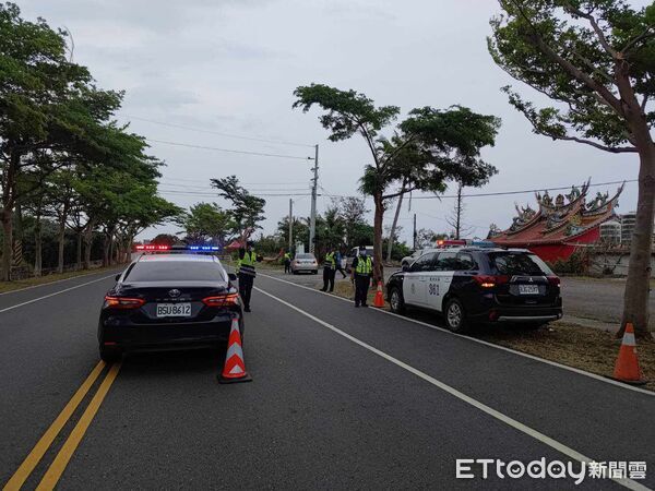 ▲成功分局於春節前加強交通執法,提升道路通行安全。(圖/記者楊晨東翻攝)