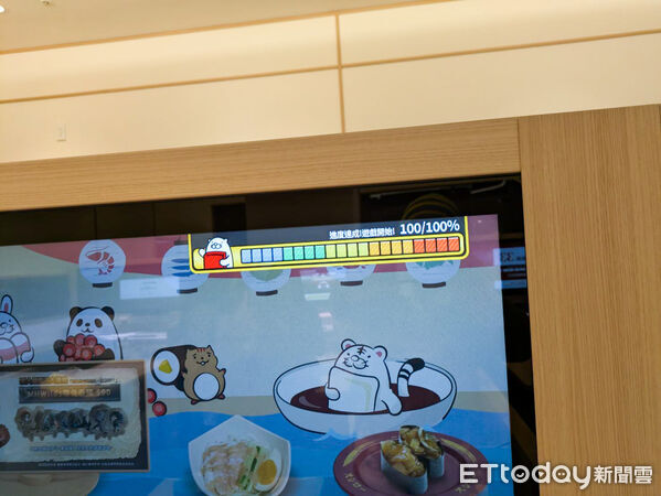 ▲壽司郎DIGIRO數位迴轉系統門市。(圖/記者黃士原攝)