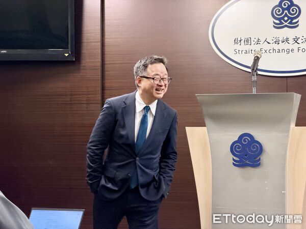 ▲▼海基會秘書長羅文嘉。(圖/記者蔡紹堅攝)