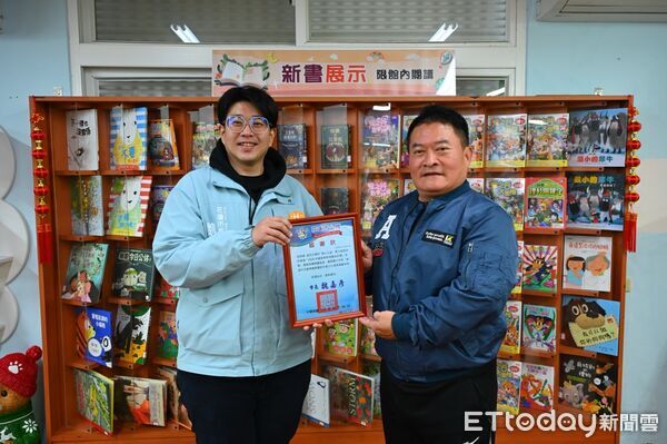 ▲▼花蓮市立圖書館兒童館於寒假期間,與在地企業合作推出閱讀推廣活動。(圖/花蓮市公所提供,下同)