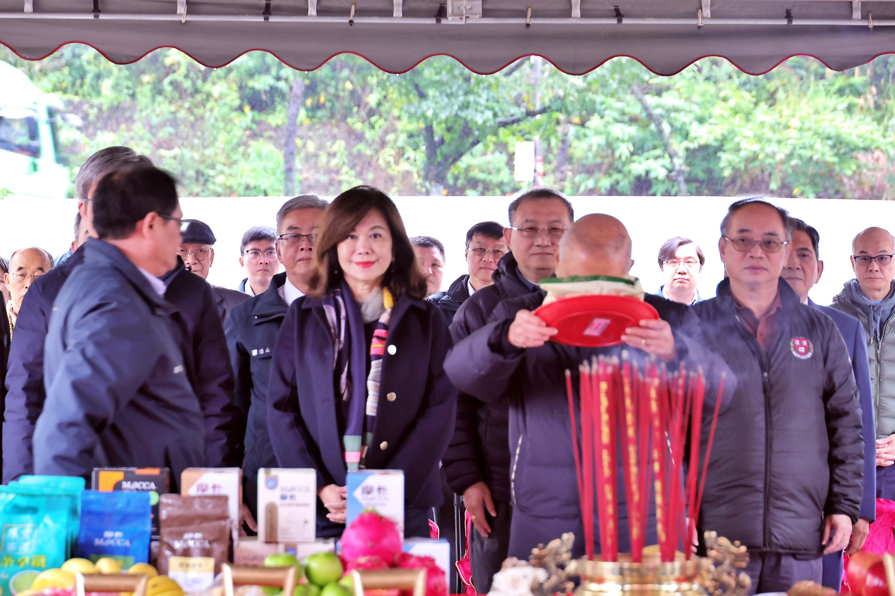 ▲加碼投資基隆!摩卡咖啡新廠動土。(圖/記者郭世賢翻攝)