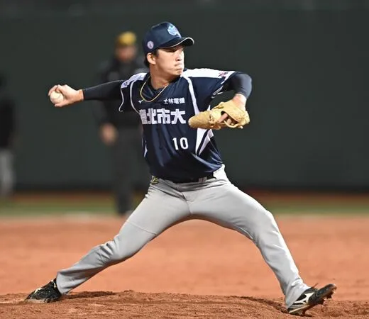 ▲ 北市大投手、MVP吳冠勳。(圖/大會提供)