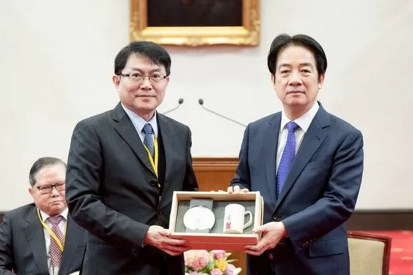 ▲長庚科大副校長黃聰龍,榮獲國際學術創新金鑽獎