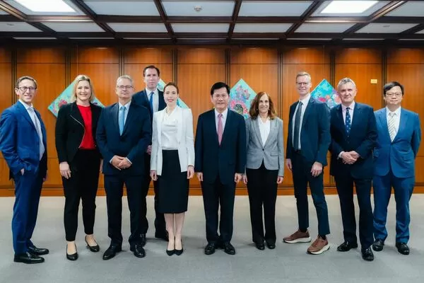 ▲▼林佳龍陪同賴清德接見「德國馬歇爾基金會」。(圖/翻攝林佳龍臉書)