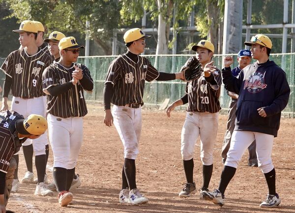 ▲陽明首戰9局PK苦勝壽山。(圖/學生棒聯提供)