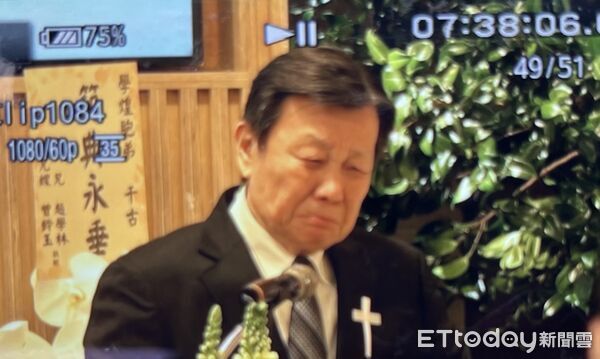 ▲寇世勳致詞滿是不捨。(圖/記者黃國霖攝)