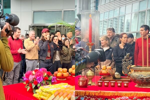 ▲▼霍諾德拜拜。(圖/翻攝臉書/台北101)