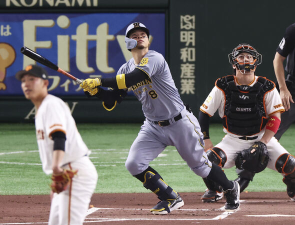 ▲央聯年度MVP的強打佐藤輝明。(圖/達志影像/美聯社)